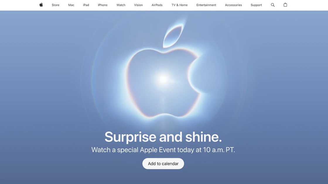 Apple Store is down ahead of the Apple Event