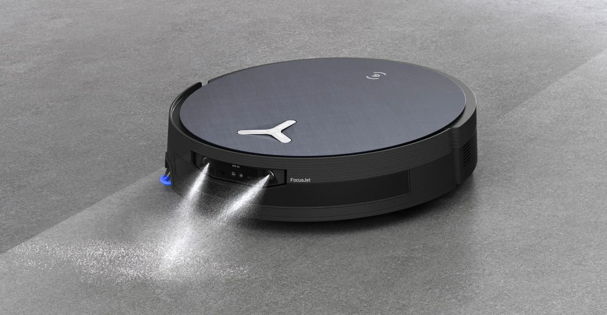 Ecovacs’ new robovac spots and pretreats dried stains using powerful jets