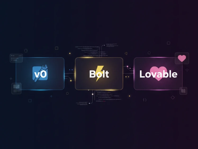 v0 vs Bolt vs Lovable 2026: Best AI App Builders & Vibe Coding Tools Compared