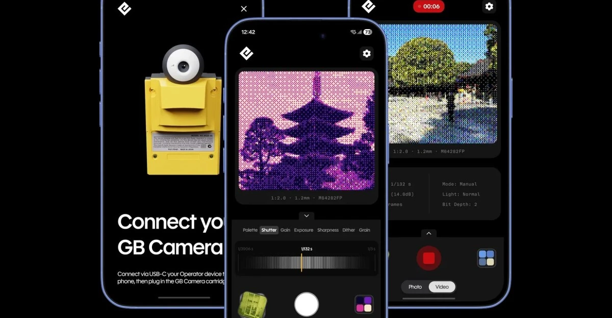 You can now use the Game Boy Camera with your phone