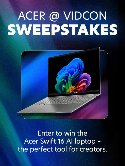 Acer at VidCon sweepstakes entry rules