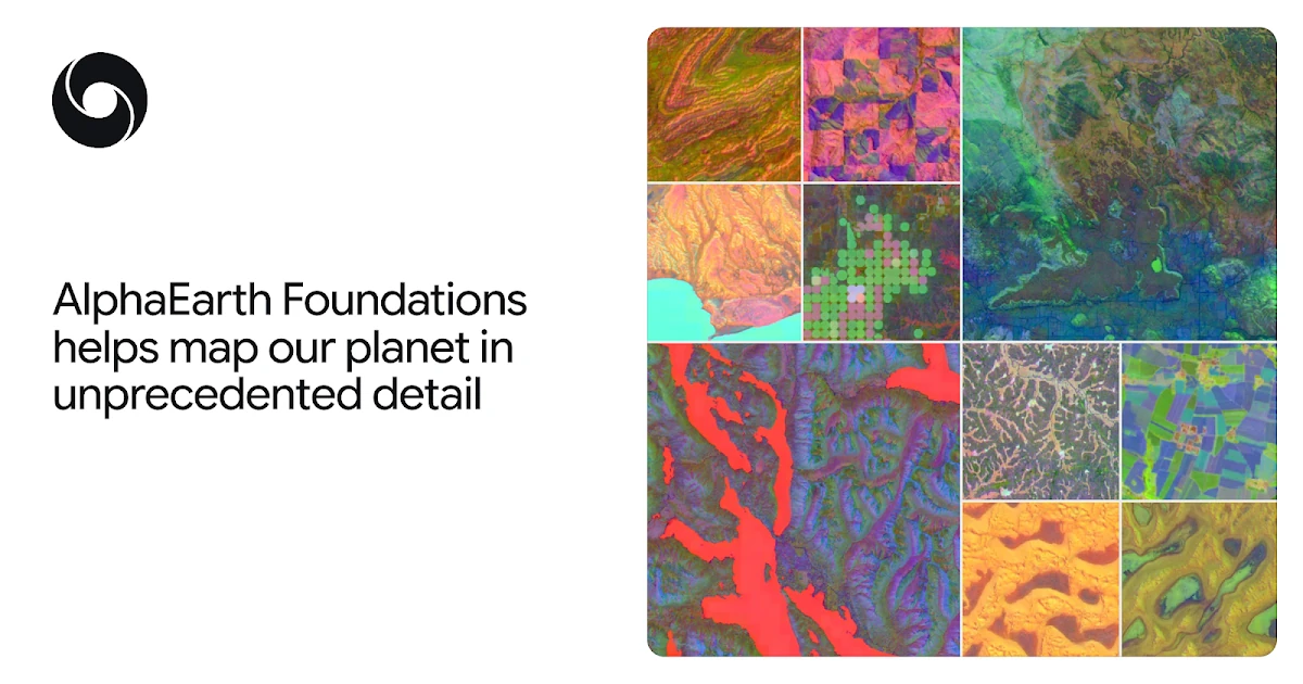 AlphaEarth Foundations helps map our planet in unprecedented detail