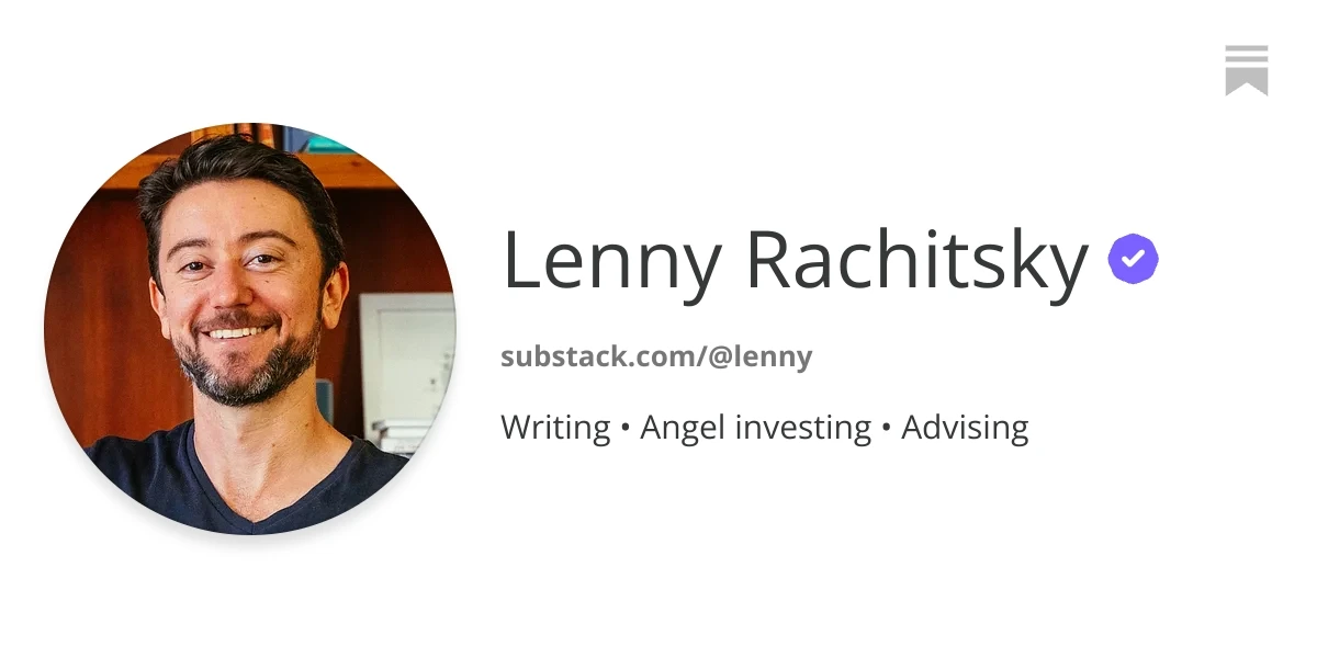 Lenny Rachitsky | Substack