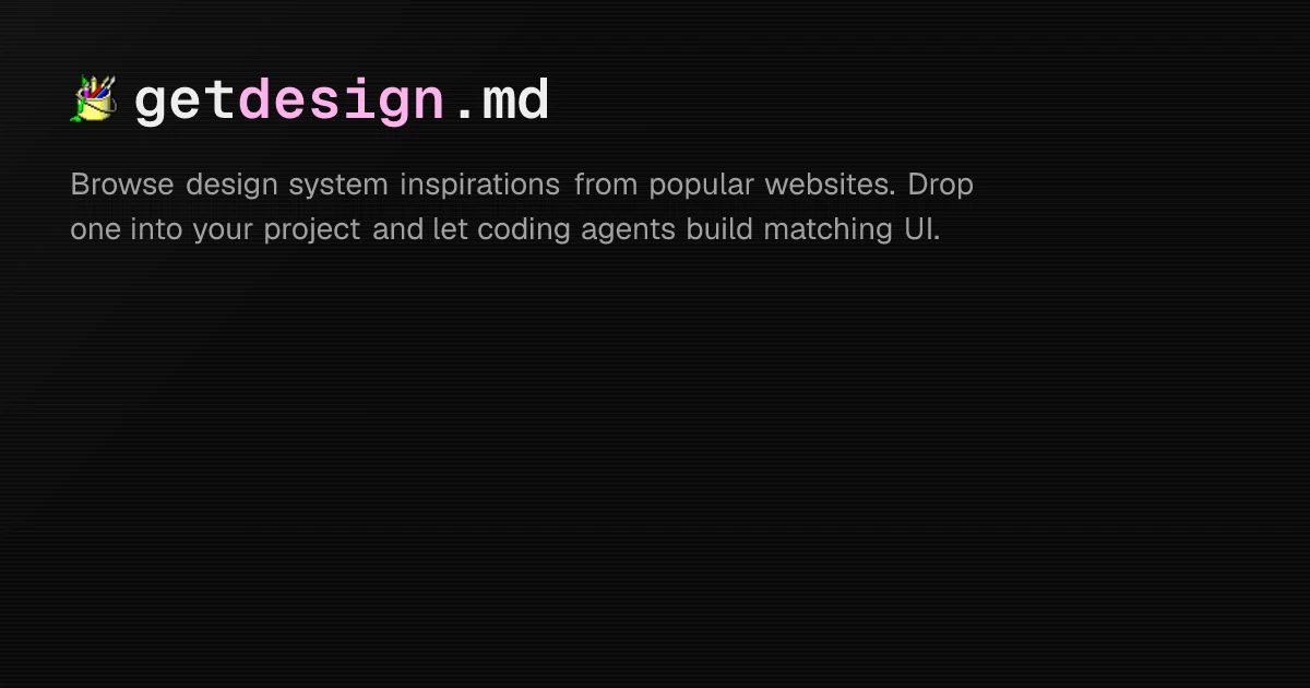 Getdesign.md