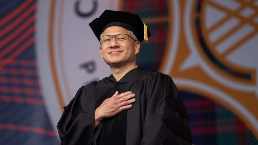 Jensen Huang tells Carnegie Mellon’s class of 2026 their career starts at the AI revolution