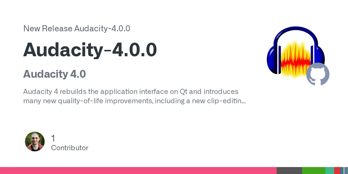 Audacity 4.0