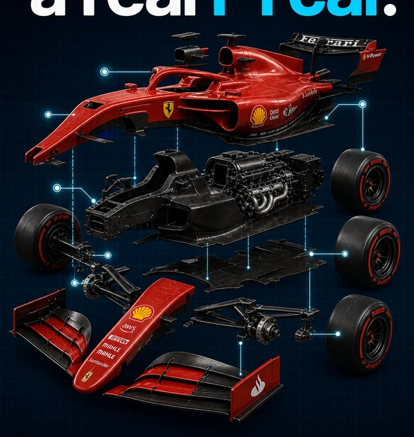 I built a digital F1 garage to learn how Formula 1 cars work