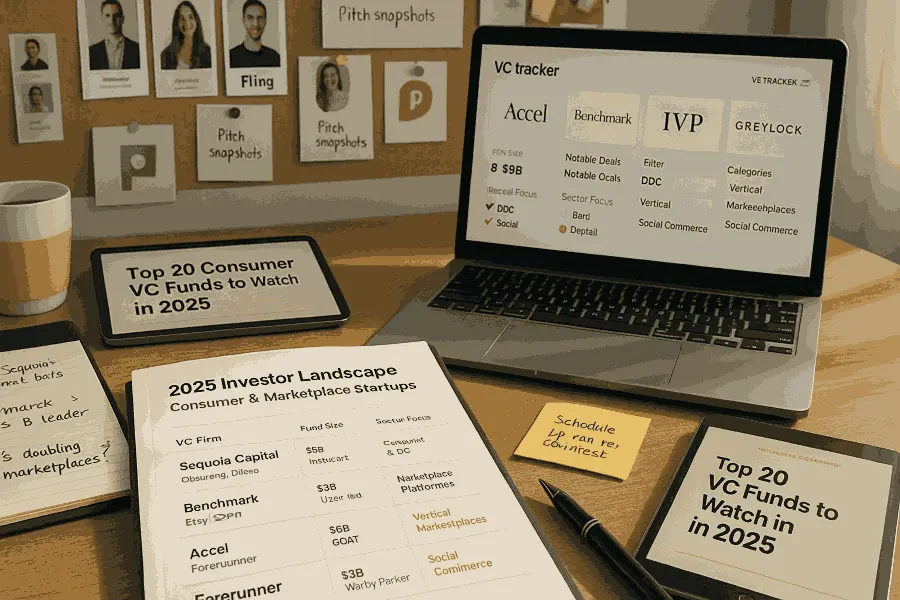 Top Investors for Consumer Startups & Marketplace VC Directory