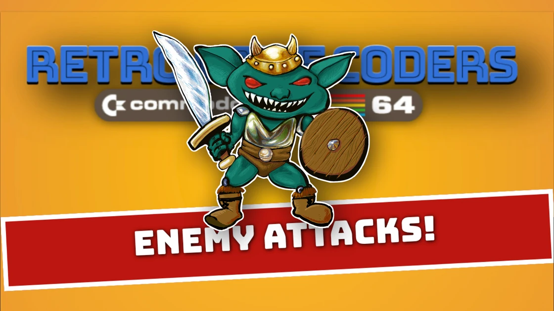 C64 Basic Dungeon Crawler: Goblin Attack (C64 Basic Part 8)
