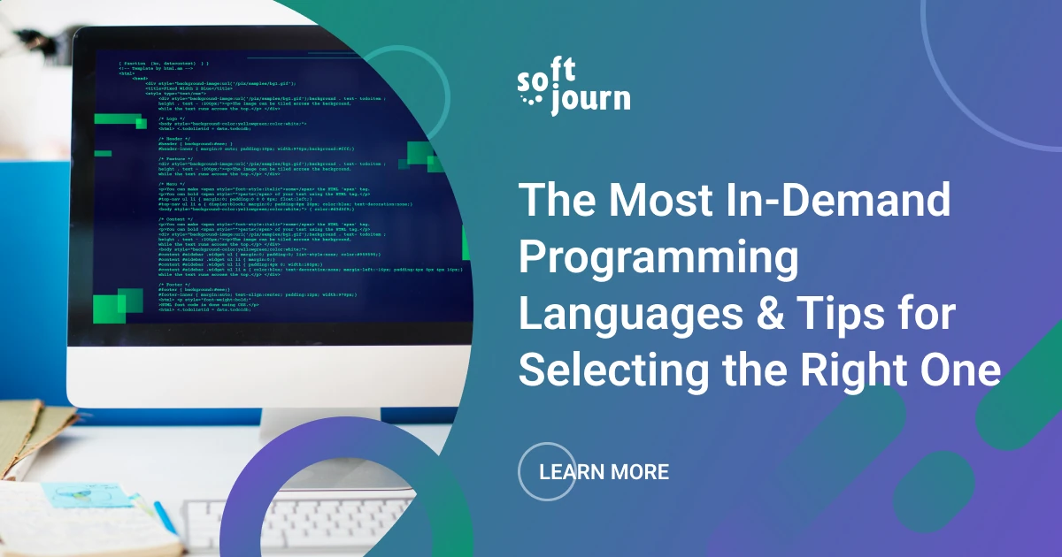 The Most In-Demand Programming Languages for 2026 & Tips for Selecting the Right One | Softjourn