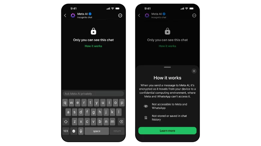 Meta launches Incognito Chat on WhatsApp, the first AI mode it says even Meta cannot read