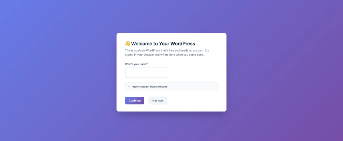 WordPress debuts a private workspace that runs in your browser via a new service, my.WordPress.net | TechCrunch