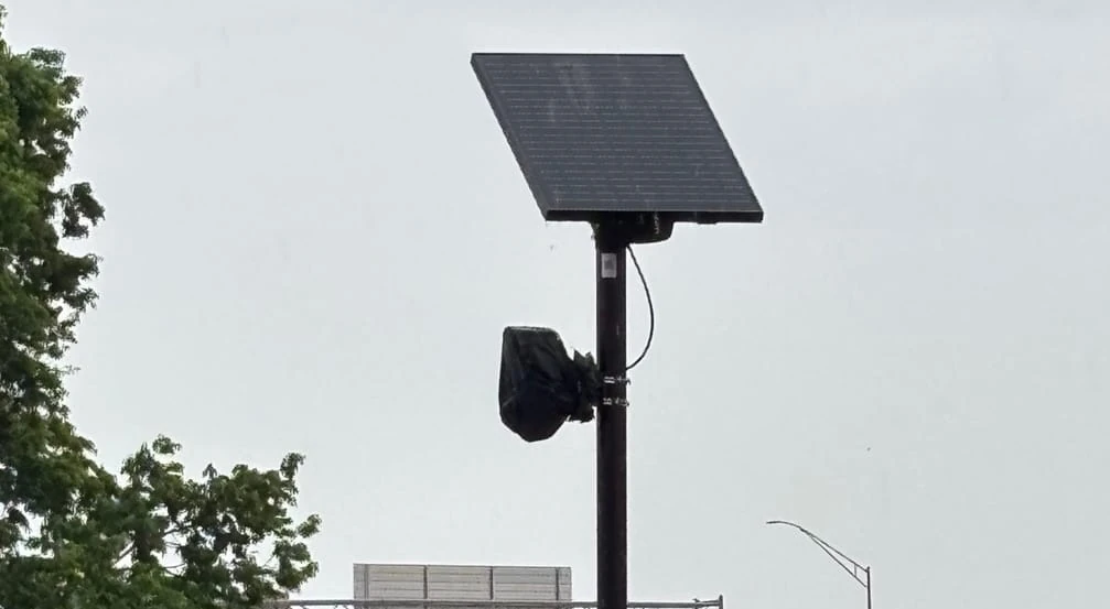 Cities Are Covering Flock Cameras with Trash Bags