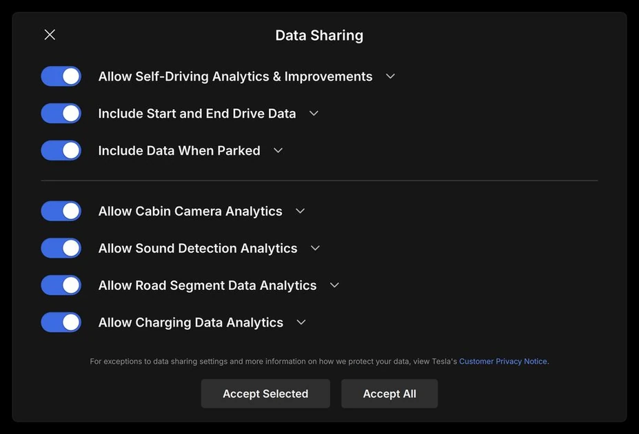 Tesla Spyware