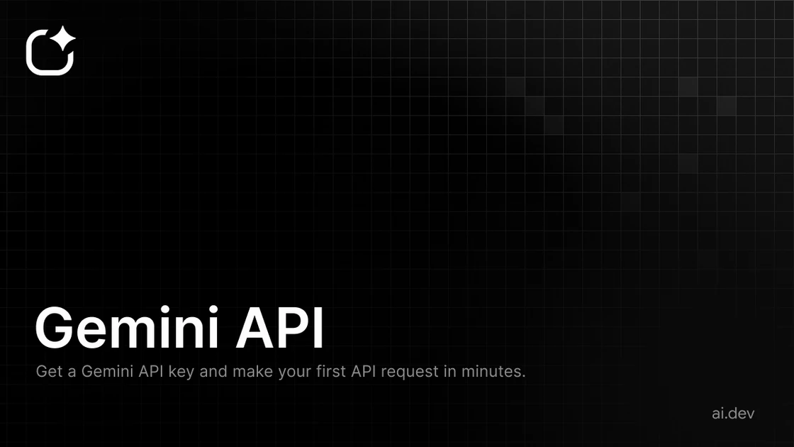 Gemini API | Google AI for Developers