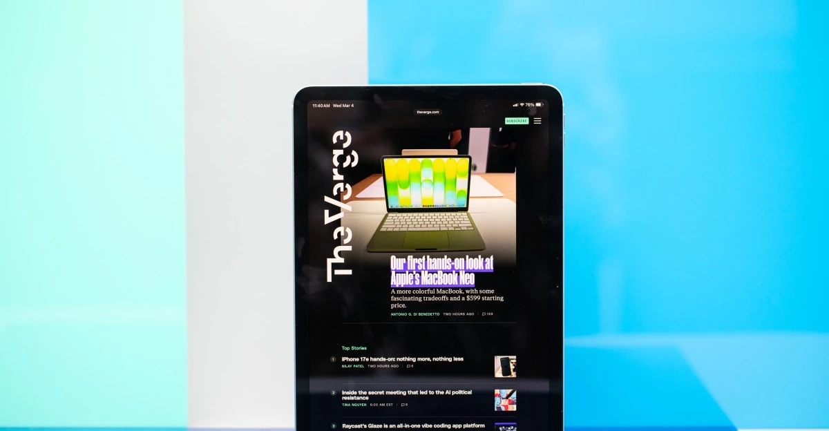 Apple’s newest iPad Air is up to $100 off for the first time