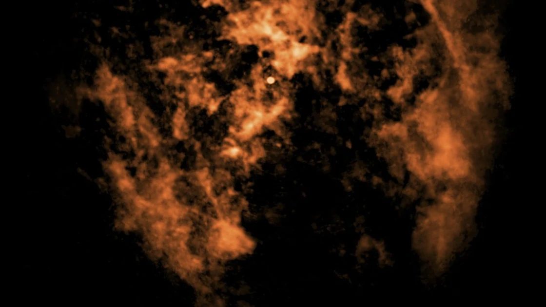 The Milky Way's black hole may have formed this curious tunnel in space