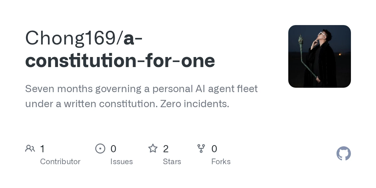 My AI agents kept trying to cross red lines, so I wrote them a constitution