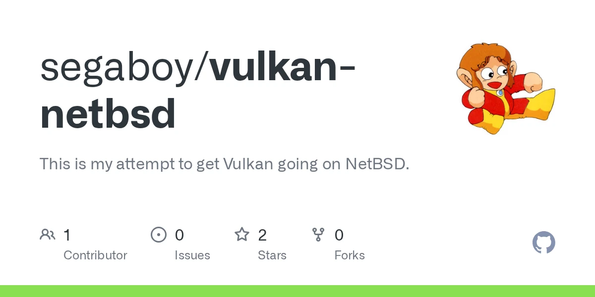 Vulkan is now available on NetBSD