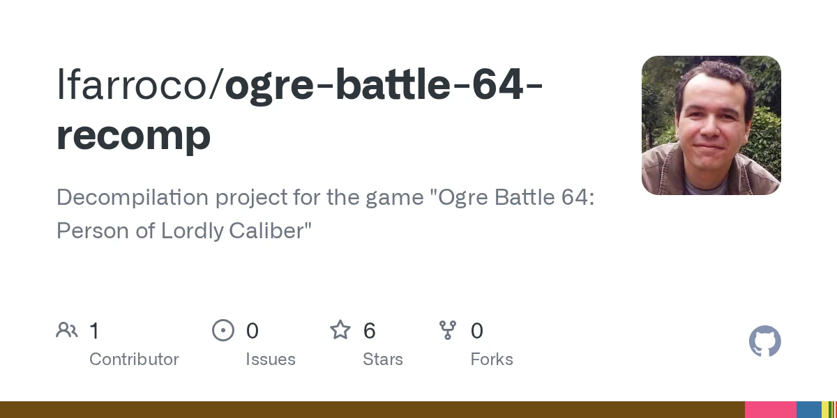 Ogre Battle 64 Recompiled Project at 99.05%