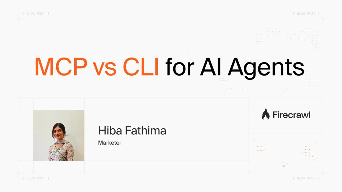 MCP vs CLI for AI Agents: Which One Should You Use in 2026? - Firecrawl