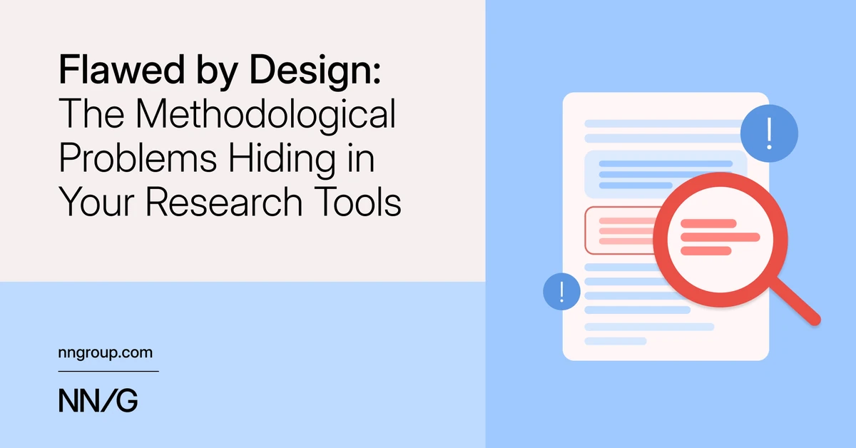 The Methodological Problems Hiding in Your Research Tools
