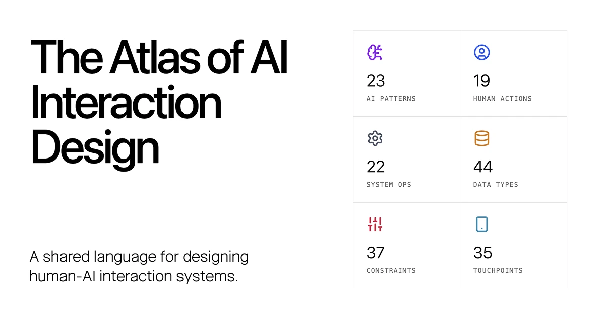 AI Interaction Atlas - Open Source AI UX Reference