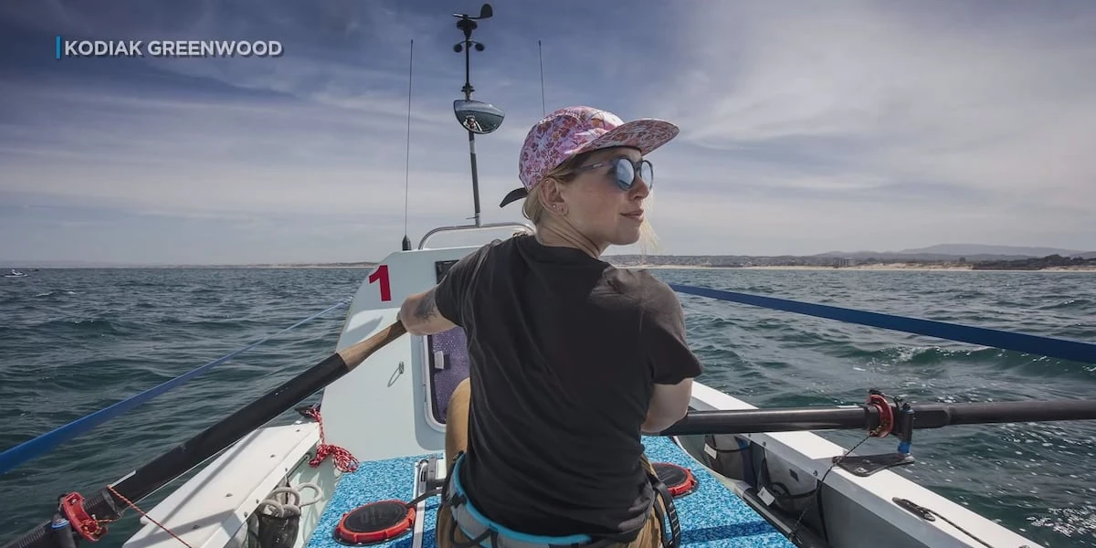 Record-breaking solo rower Kelsey Pfendler arrives in Hawaii