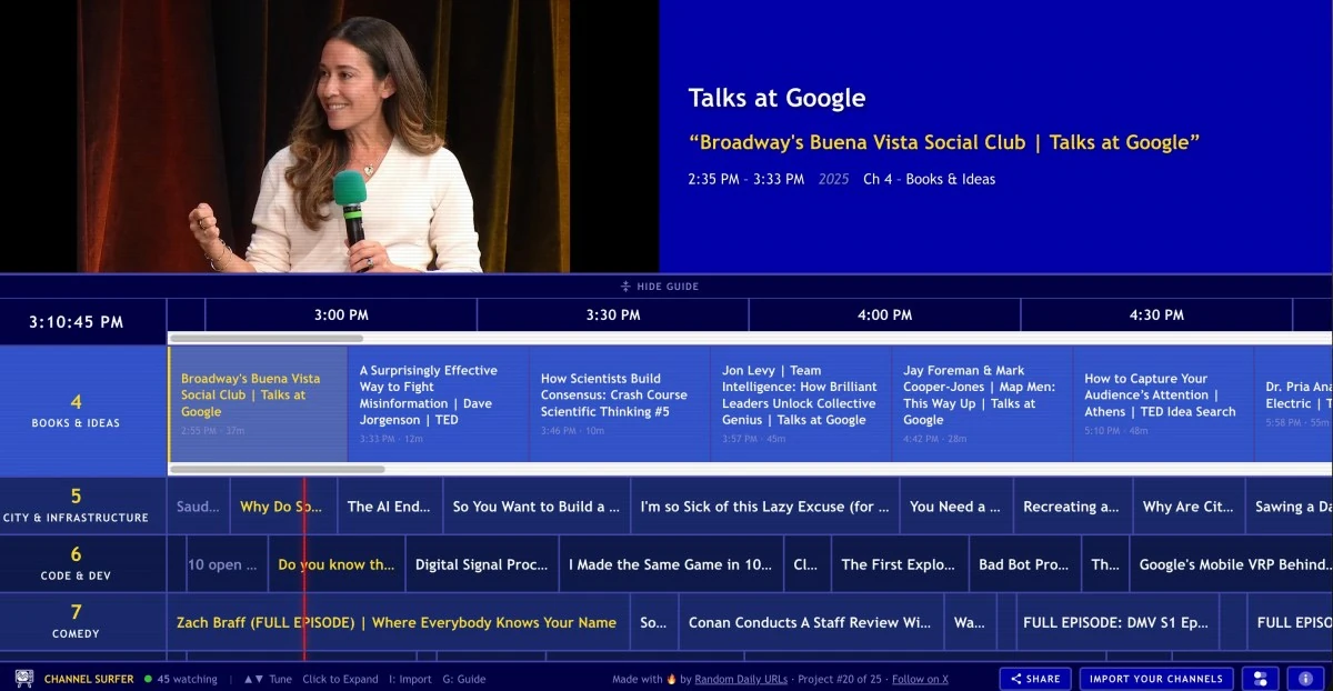 Channel Surfer lets you watch YouTube like it’s old-school cable TV | TechCrunch