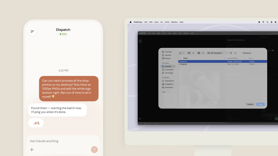 Claude can now keep working on your Mac while you’re away