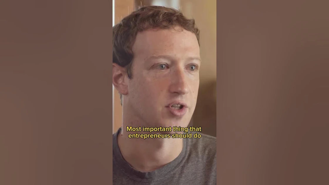 🧠 Zuckerberg: DON’T just start a company! #technology #business #tech #startup