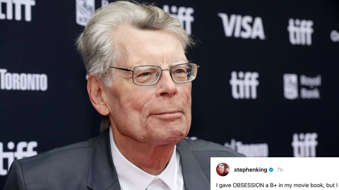 Stephen King posts his 2-line review of 'Obsession'