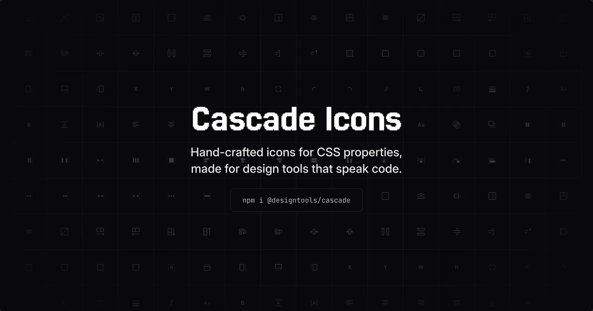Cascade — Icons for CSS Properties