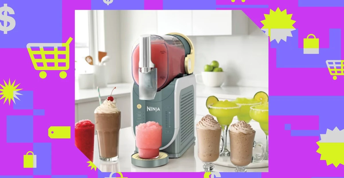 It’s slushy season, and Ninja’s frozen drink machine is nearly half off