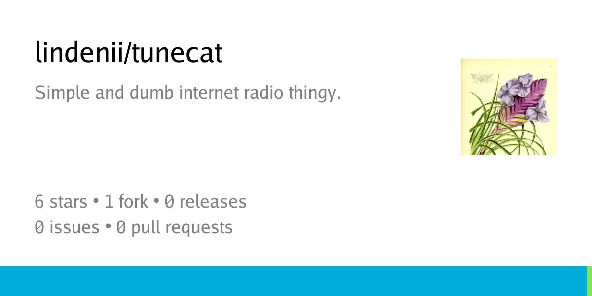 Tunecat: Simple Internet Radio