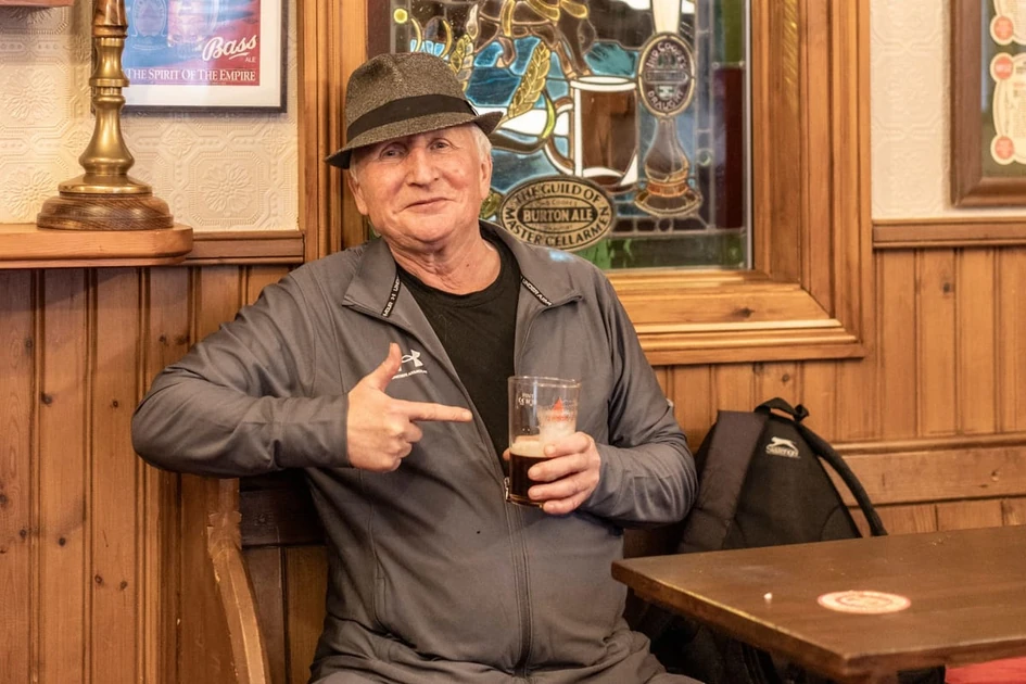 Pint in England