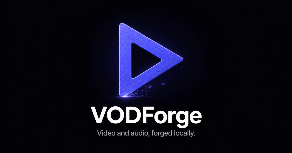 Show HN: VODForge – a free local desktop UI for YouTube video/playlist downloads