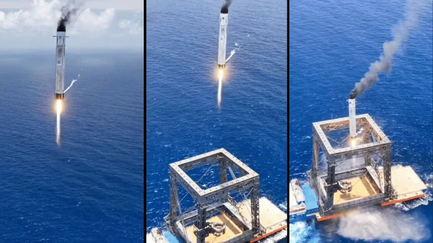 China just caught a rocket in a net, and SpaceX should be watching