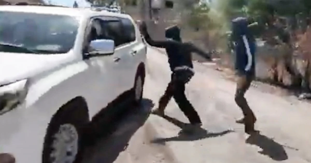 Palestinian woman and NBC News team attacked by masked Israeli settlers