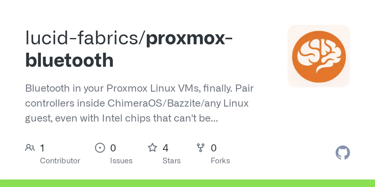 Show HN: Proxmox -> Share your host's Bluetooth with a VM over the network