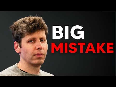 Sam Altman Just Triggered A Massive AI Backlash — Was He Wrong?