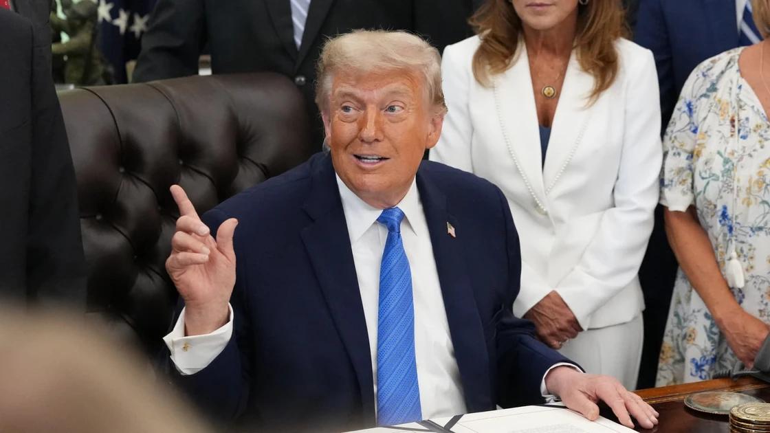 US President says 'I love the inflation'