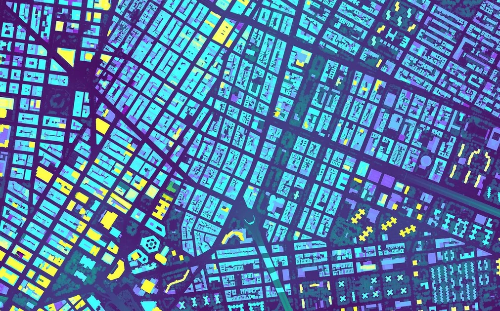 The footprints of every building in NYC – updated weekly