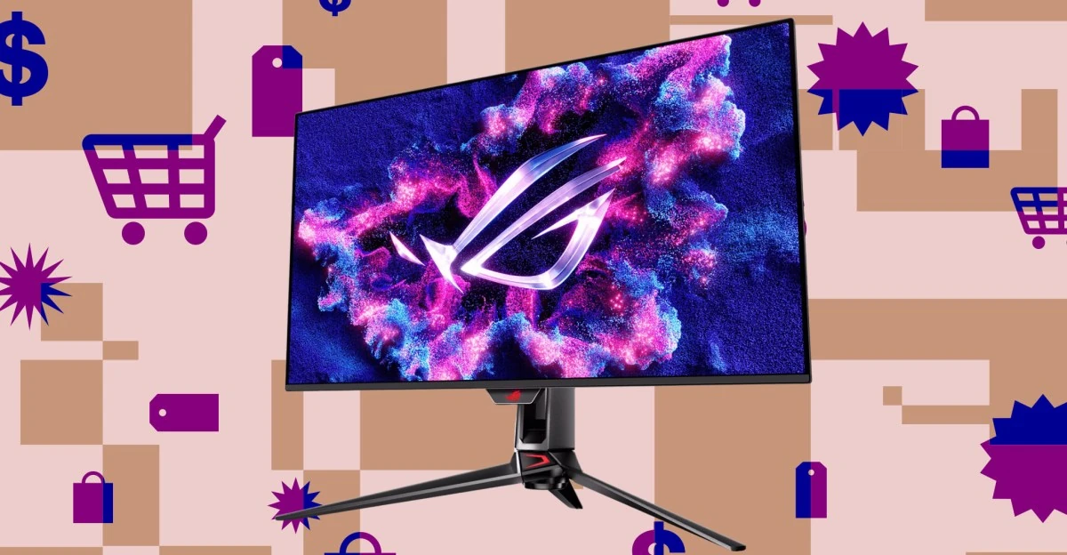 Asus’ top-end 4K QD-OLED gaming monitor is $400 off