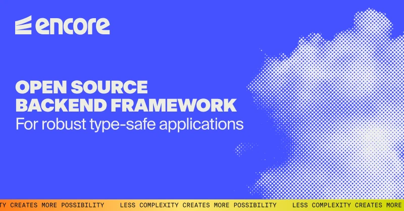 Best TypeScript Backend Frameworks in 2026 - Complete Comparison – Encore