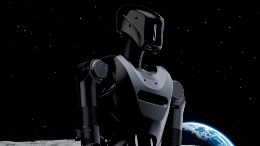 A startup with Eric Trump as adviser is testing humanoid robots in Ukraine. It wants them on US front lines within 18 months.