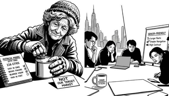 Value creation: She spent 3 years as an old woman, your product team spent 3 hours