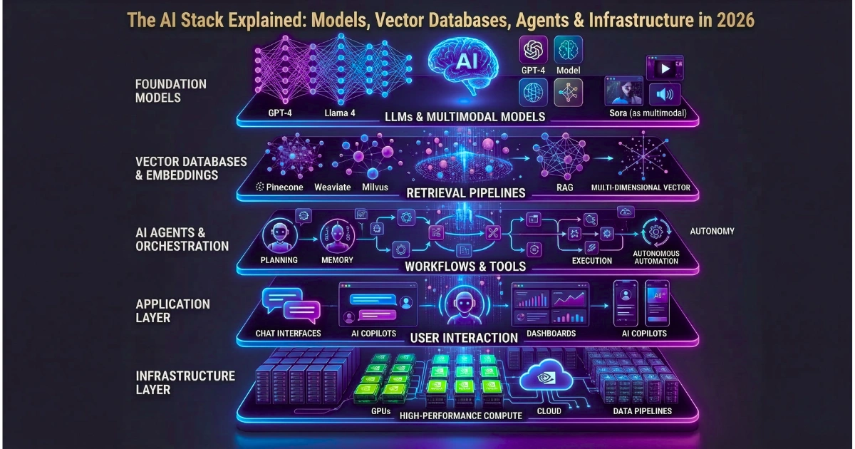 AI Tech Stack 2026: Models, Agents & Infrastructure