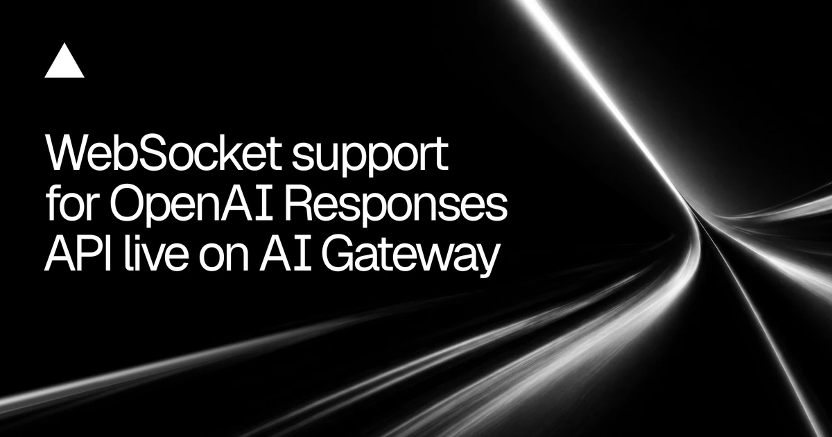 WebSocket support for OpenAI Responses API live on AI Gateway