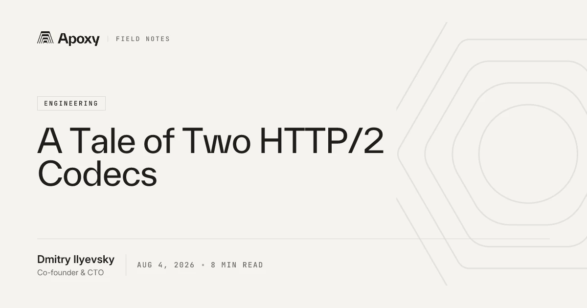 Google's HTTP/2 codec slows Envoy